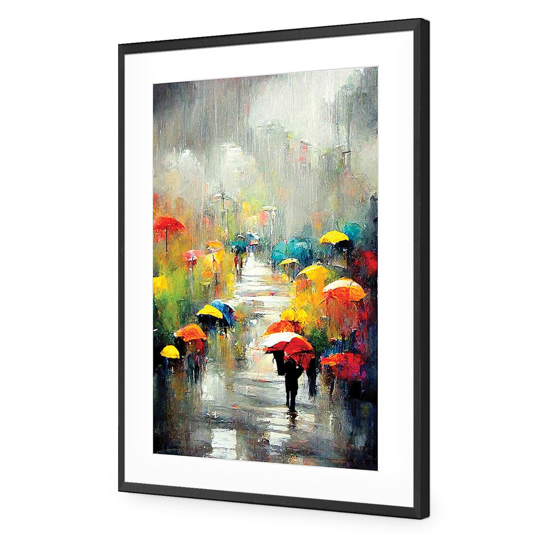 Colour Rain - Wall Art Designs - WH_1006_AR_V WAD_AP - 030 - MAT_45x30_S - 2538 - BLK