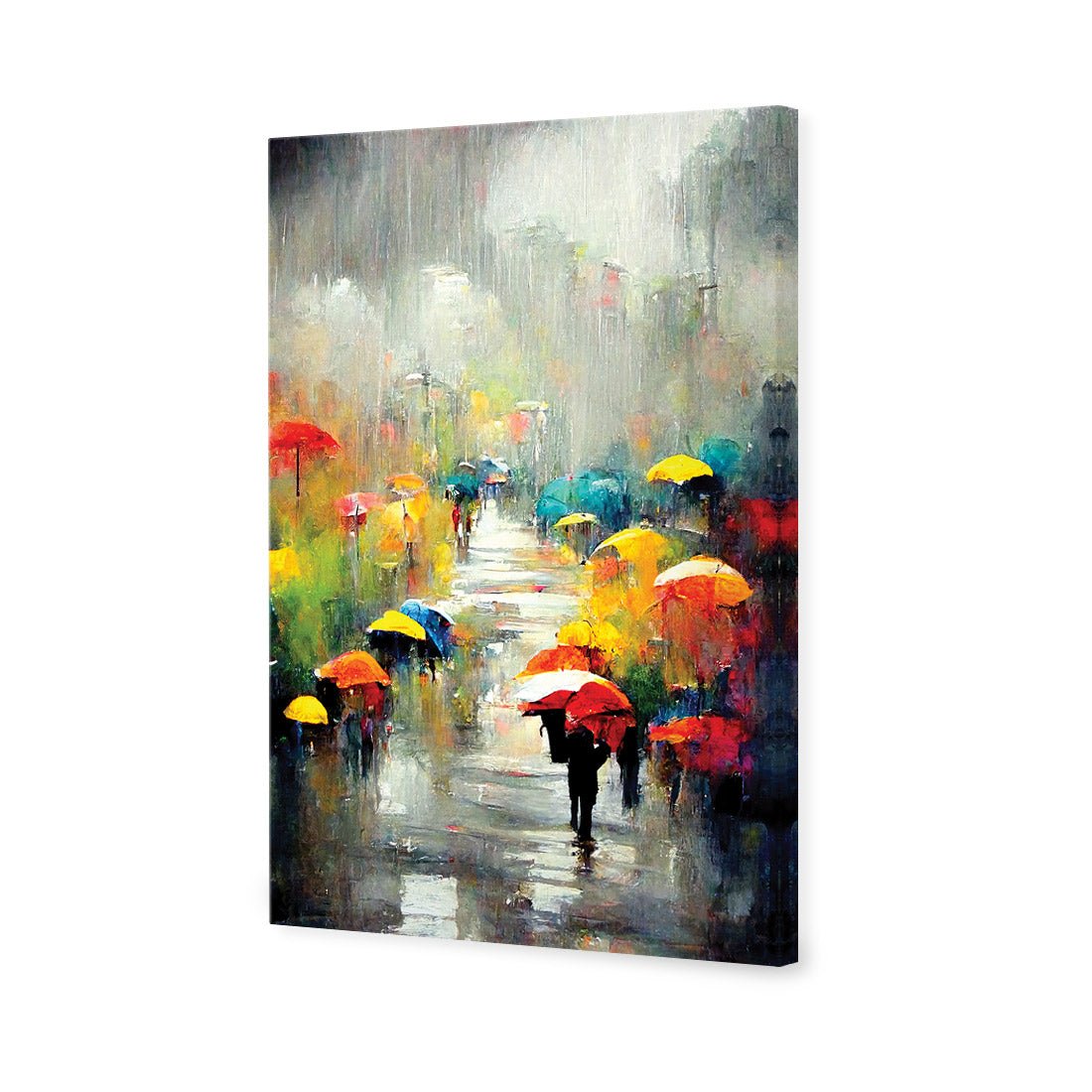 Colour Rain - Wall Art Designs - WH_1006_AR_V WAD_CP - MPY - 260 - M - S - S_45x30_NONE