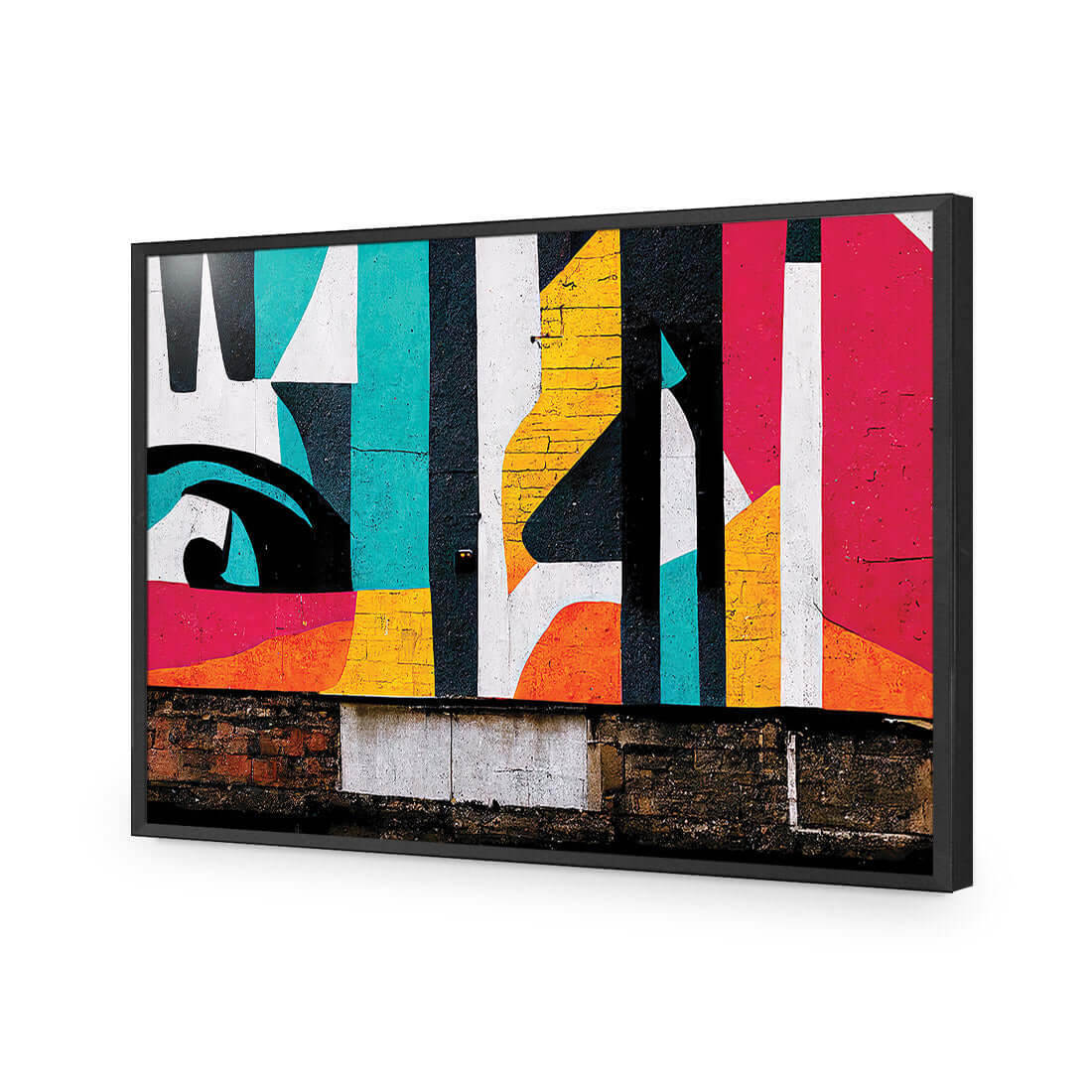 Coloured Brick - Wall Art Designs - WH_1087_AR_H WAD_AP - 030 - EDG_45x30_S - 2538 - BLK