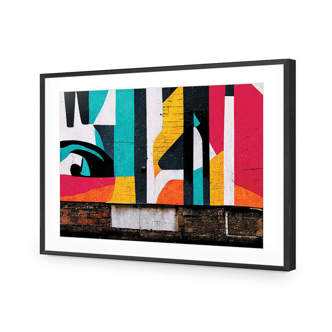 Coloured Brick - Wall Art Designs - WH_1087_AR_H WAD_AP - 030 - MAT_45x30_S - 2538 - BLK