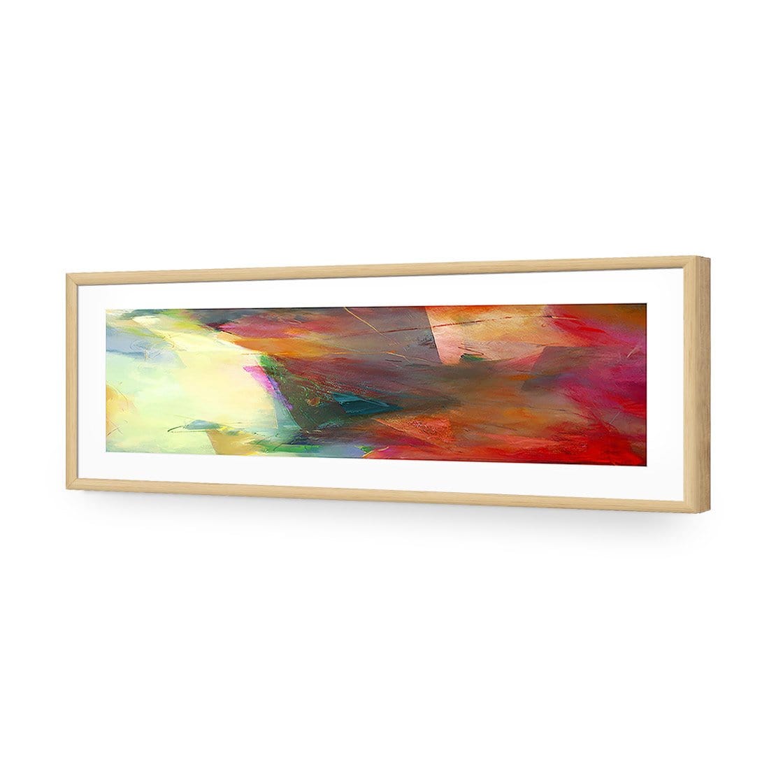 Coloured Palette - Horizontal (Long) - Wall Art Designs - 1180_AL_H WAD_AP - 030 - MAT_90x30_S - 2538 - OAK