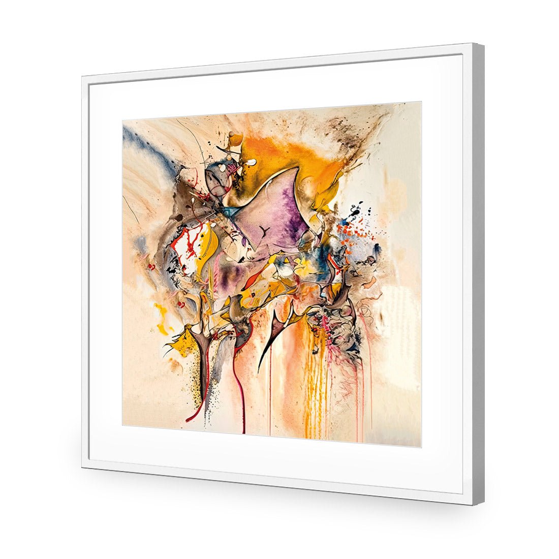 Colourful Chaos I - Wall Art Designs - WB_100944_AS_Q CAF_AP - 030 - MAT_37x37_S - 2538 - WHT