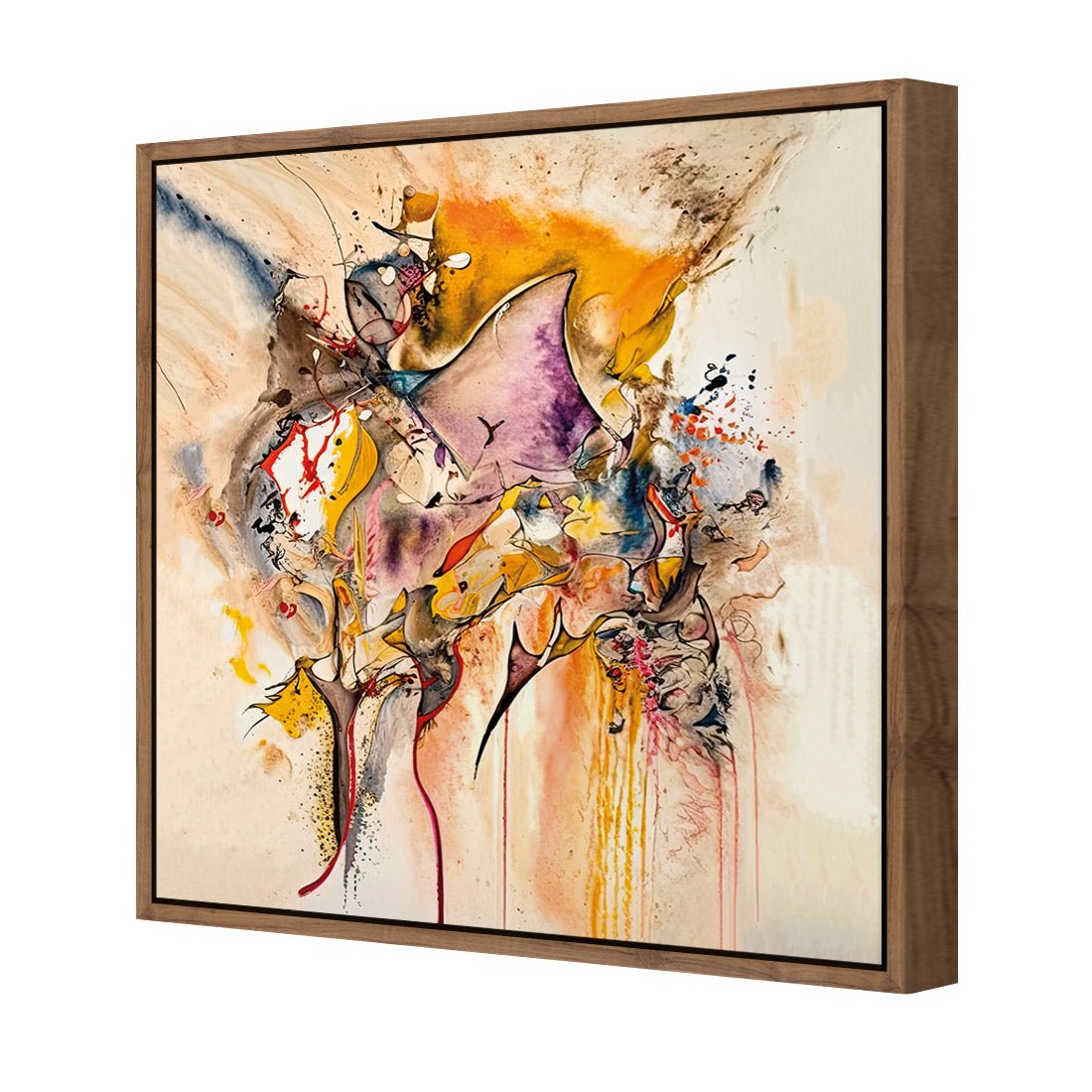 Colourful Chaos I - Wall Art Designs - WB_100944_AS_Q CAF_CP - MPY - 260 - M - S - S_37x37_S - 1550 - NAT