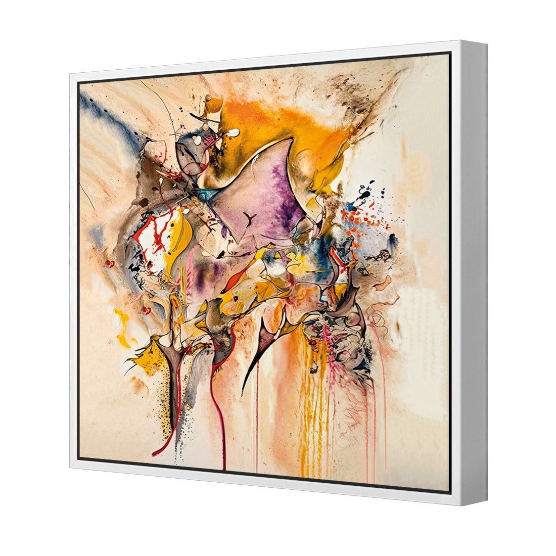 Colourful Chaos I - Wall Art Designs - WB_100944_AS_Q CAF_CP - MPY - 260 - M - S - S_37x37_S - 1550 - WHT