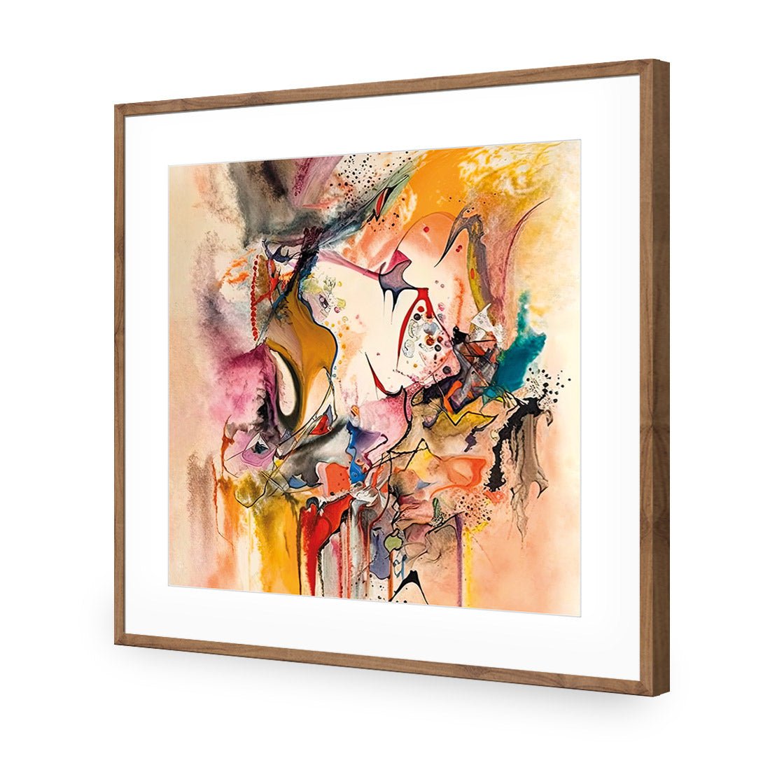 Colourful Chaos II - Wall Art Designs - WB_100951_AS_Q CAF_AP - 030 - MAT_37x37_S - 2538 - NAT