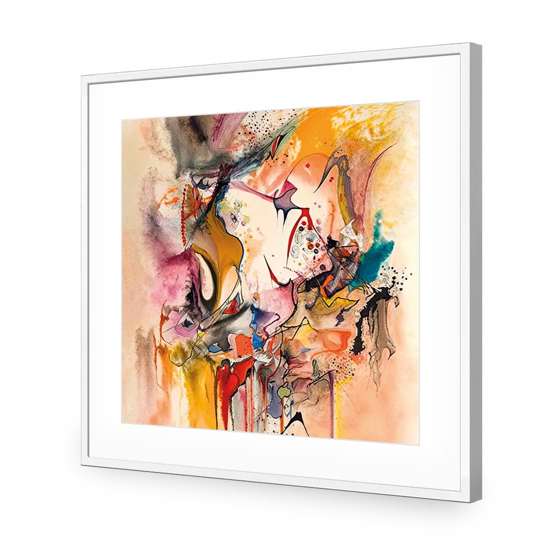 Colourful Chaos II - Wall Art Designs - WB_100951_AS_Q CAF_AP - 030 - MAT_37x37_S - 2538 - WHT