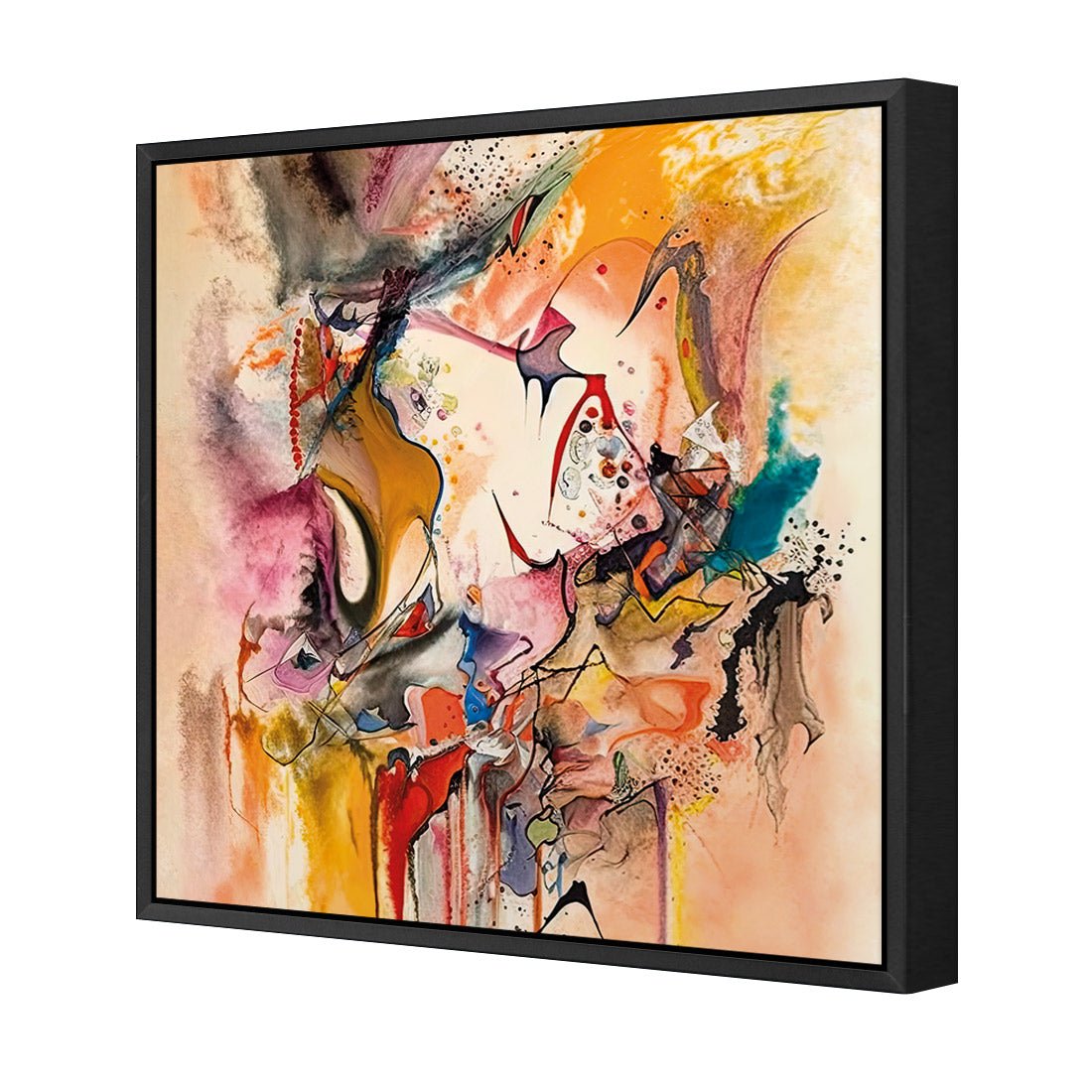 Colourful Chaos II - Wall Art Designs - WB_100951_AS_Q CAF_CP - MPY - 260 - M - S - S_37x37_S - 1550 - BLK