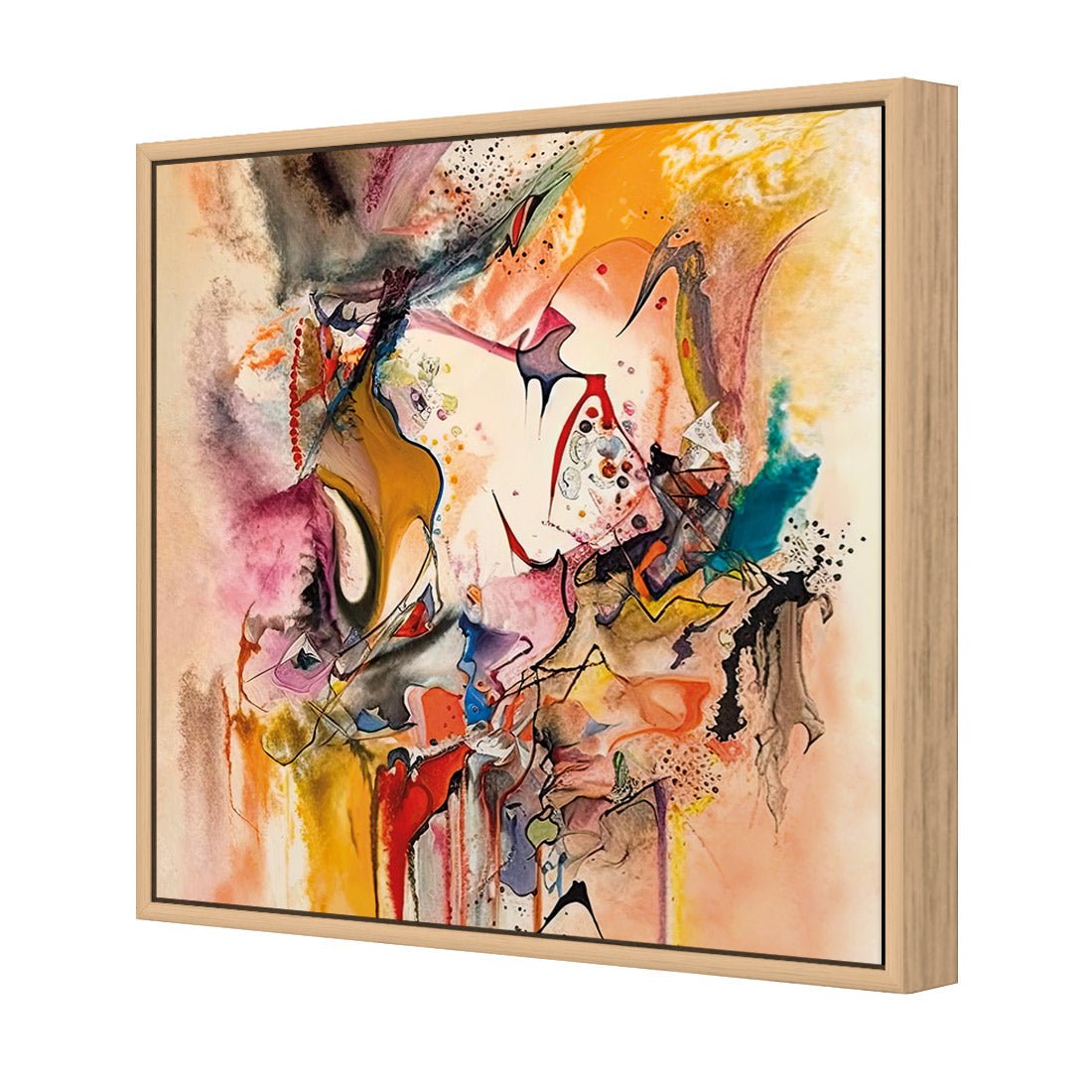 Colourful Chaos II - Wall Art Designs - WB_100951_AS_Q CAF_CP - MPY - 260 - M - S - S_37x37_S - 1550 - OAK