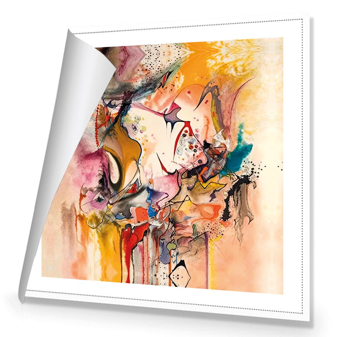 Colourful Chaos II - Wall Art Designs - WB_100951_AS_Q CAF_CP - MPY - 260 - M - R_37x37_NONE