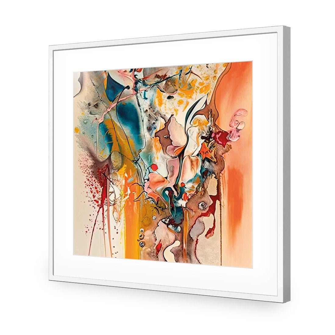 Colourful Chaos III - Wall Art Designs - WB_100954_AS_Q CAF_AP - 030 - MAT_37x37_S - 2538 - WHT