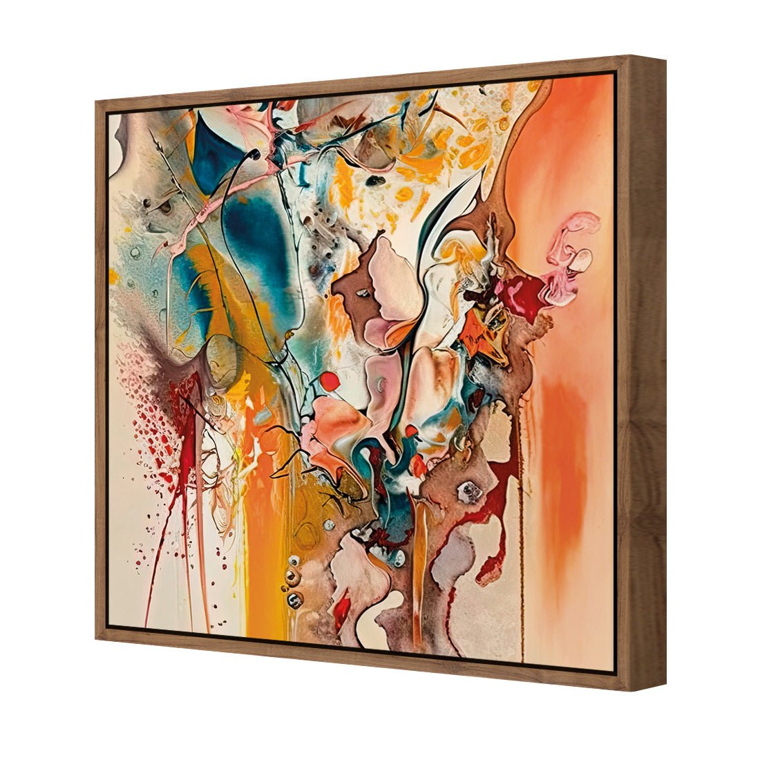 Colourful Chaos III - Wall Art Designs - WB_100954_AS_Q CAF_CP - MPY - 260 - M - S - S_37x37_S - 1550 - NAT