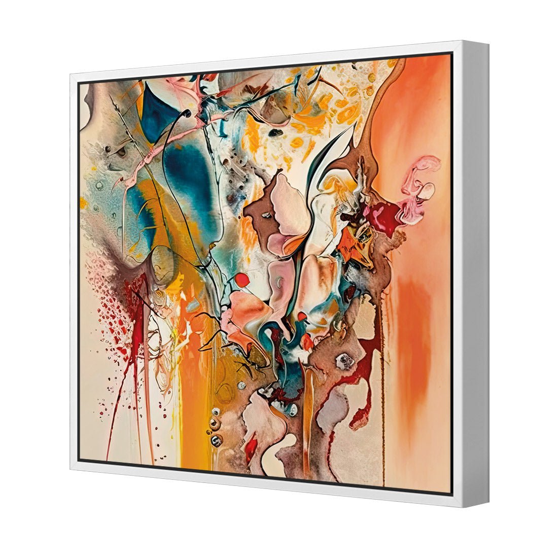 Colourful Chaos III - Wall Art Designs - WB_100954_AS_Q CAF_CP - MPY - 260 - M - S - S_37x37_S - 1550 - WHT