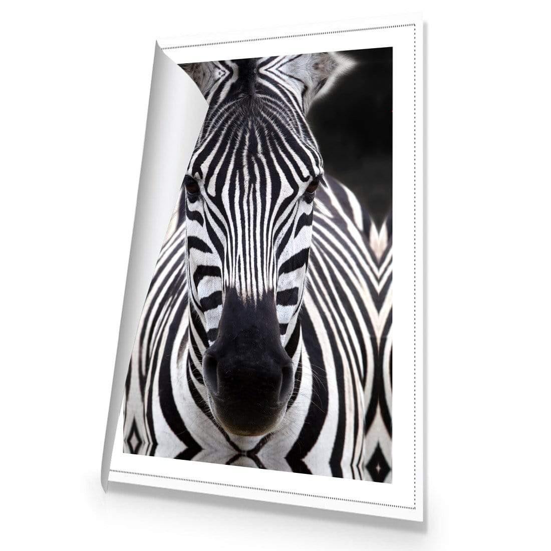 Concerned Zebra - Wall Art Designs - 3170_AR_V WAD_CP - MPY - 260 - M - R_45x30_NONE