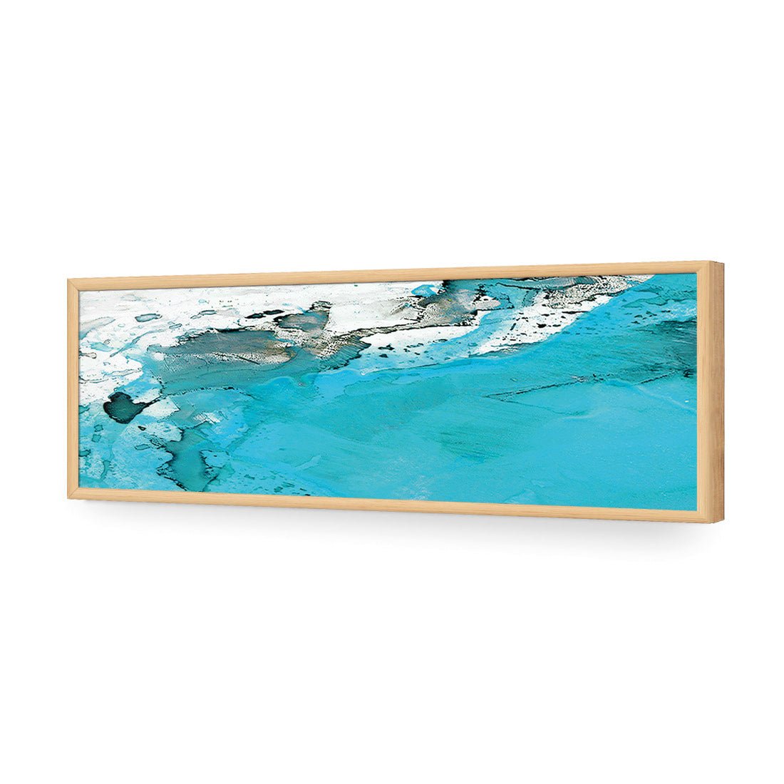 Connotation, Aqua (long) - Wall Art Designs - 2315_DL_H WAD_CP - MPY - 260 - M - S - S_60x20_NONE