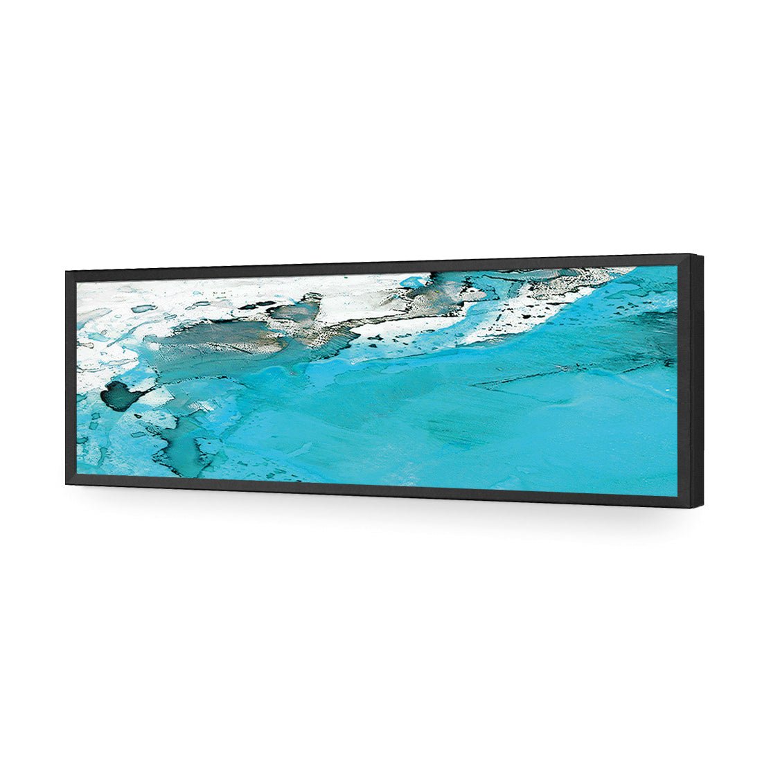 Connotation, Aqua (long) - Wall Art Designs - 2315_DL_H WAD_CP - MPY - 260 - M - S - S_60x20_NONE