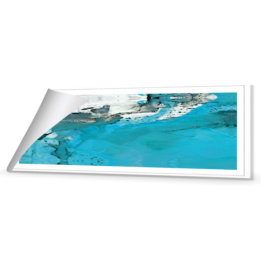 Connotation, Aqua (long) - Wall Art Designs - 2315_DL_H WAD_CP - MPY - 260 - M - S - S_60x20_NONE