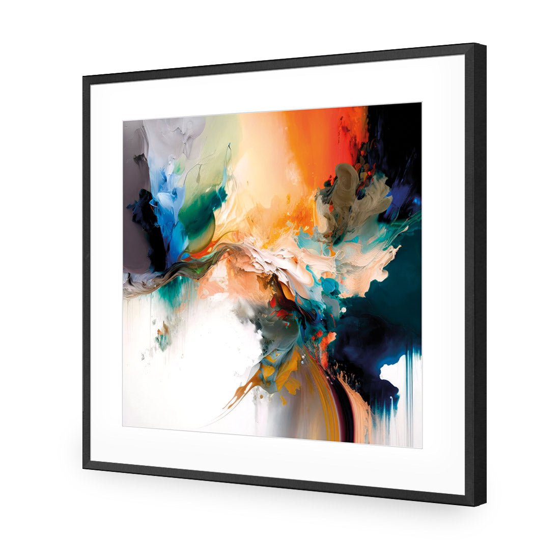 Consuming Clouds II - Wall Art Designs - WB_100661_AS_Q CAF_AP - 030 - MAT_37x37_S - 2538 - BLK