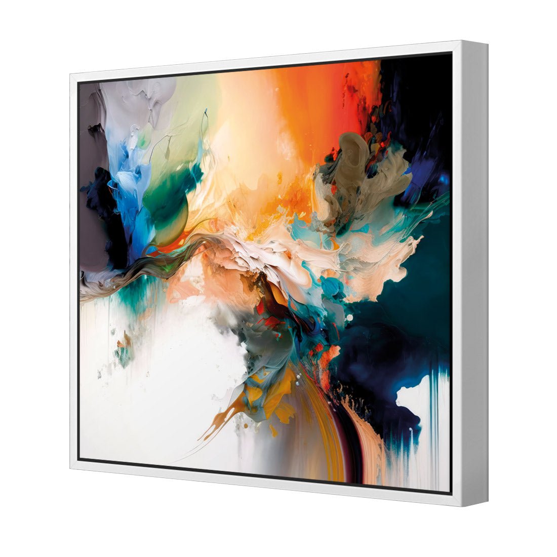 Consuming Clouds II - Wall Art Designs - WB_100661_AS_Q CAF_CP - MPY - 260 - M - S - S_37x37_S - 1550 - WHT