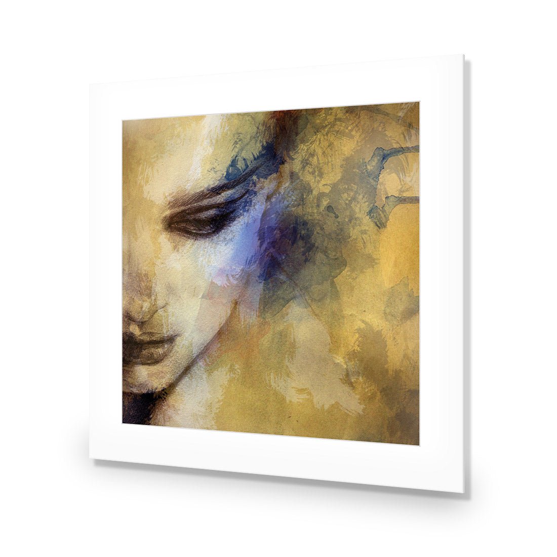 Contemplating (square) | Classic Acrylic | No Frame With Border