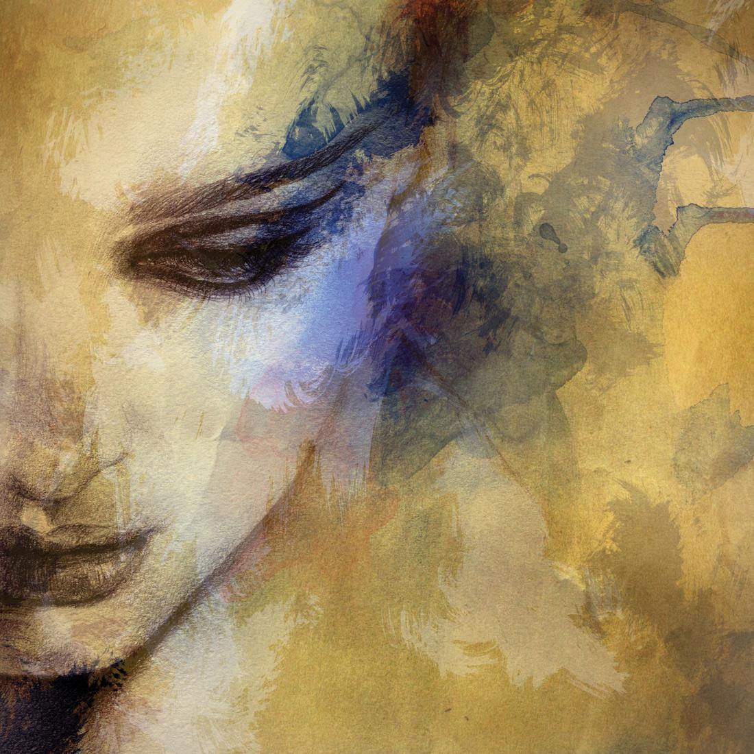 Contemplating (square) | Classic Canvas | No Frame | Stretched Canvas