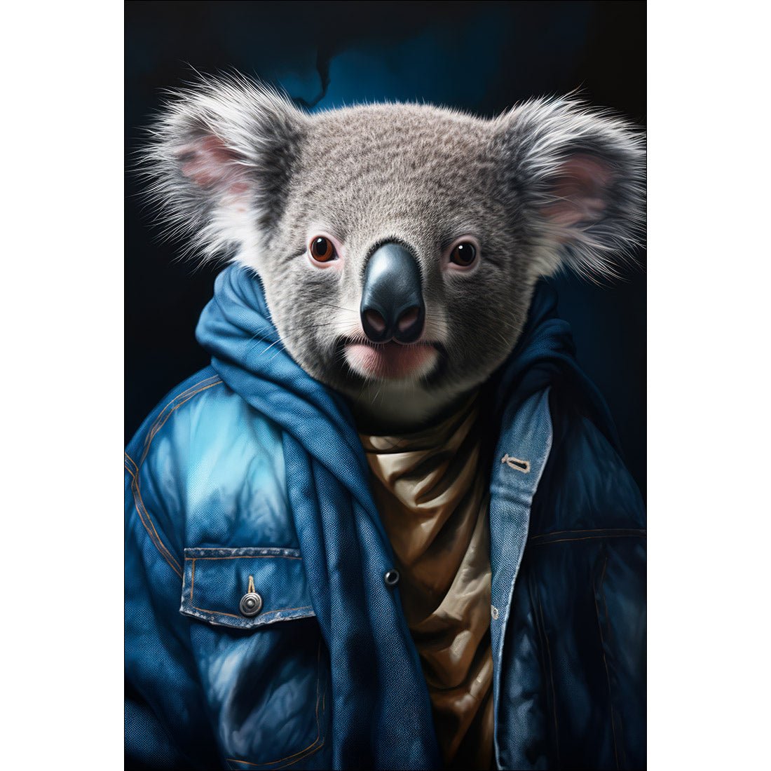 Cool Aussie Animals - Art Set of Four - Wall Art Designs - SET4_6028_AR_V WAD_CP - MPY - 260 - M - S - S_45x30_NONE