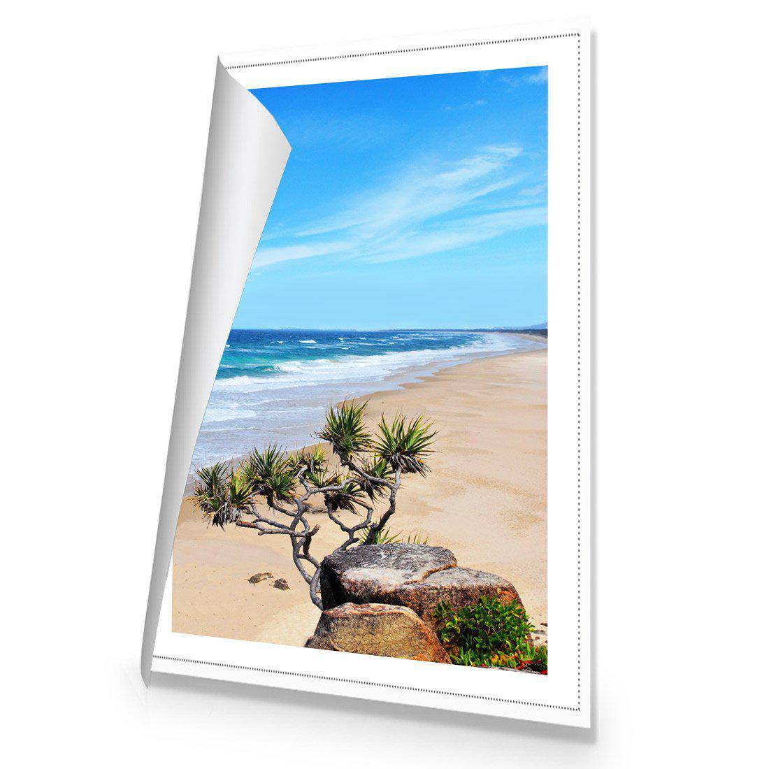 Coolum Beach, Rectangle | Standard Canvas | No Frame | Rolled Canvas