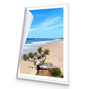 Coolum Beach, Rectangle | Standard Canvas | No Frame | Rolled Canvas
