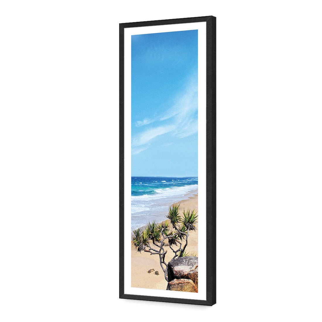 Coolum Beach, tall - Wall Art Designs - 1036_AL_V WAD_AP - 030 - MAT_90x30_S - 2538 - BLK