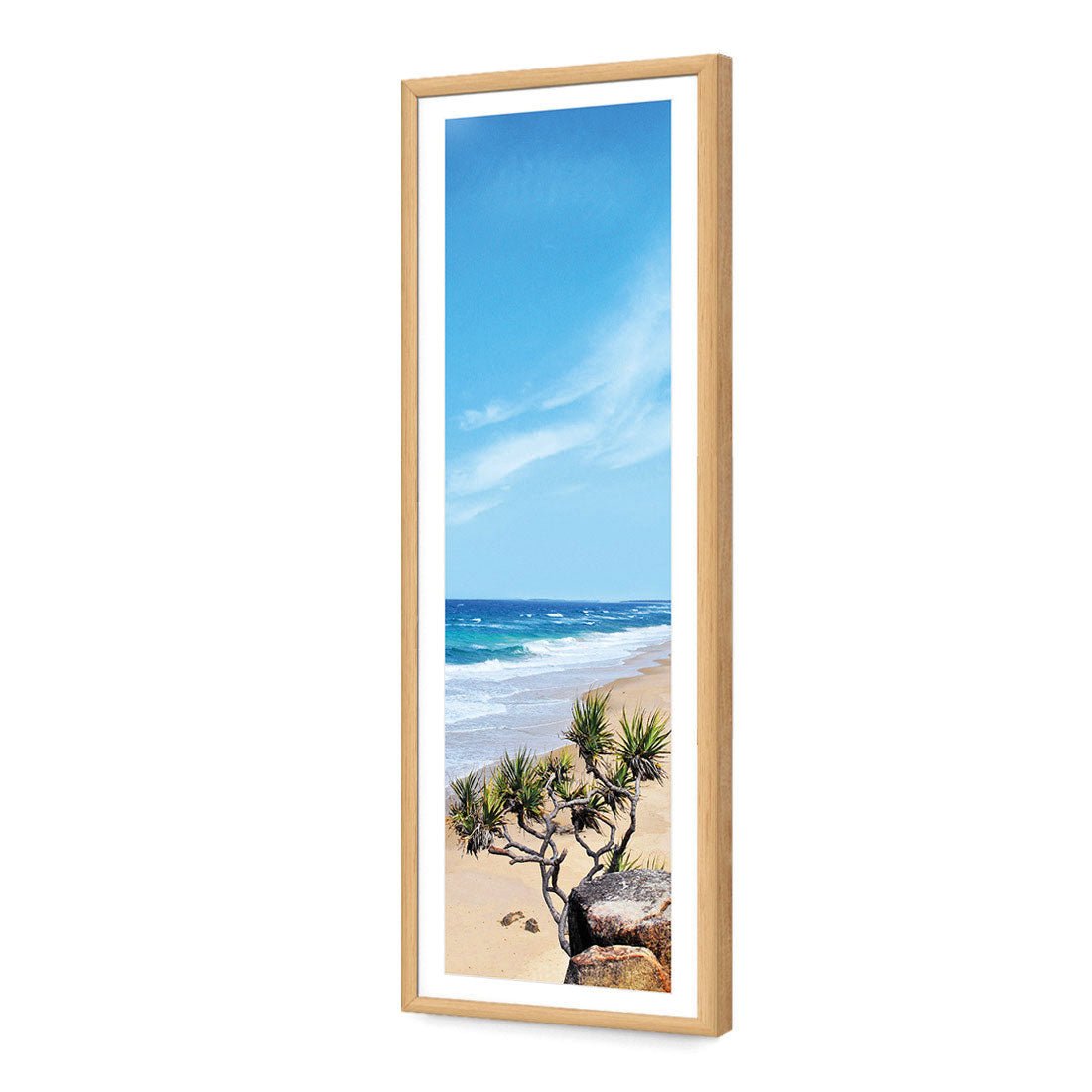 Coolum Beach, tall - Wall Art Designs - 1036_AL_V WAD_AP - 030 - MAT_90x30_S - 2538 - OAK