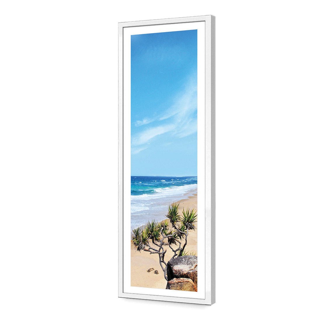 Coolum Beach, tall - Wall Art Designs - 1036_AL_V WAD_AP - 030 - MAT_90x30_S - 2538 - WHT