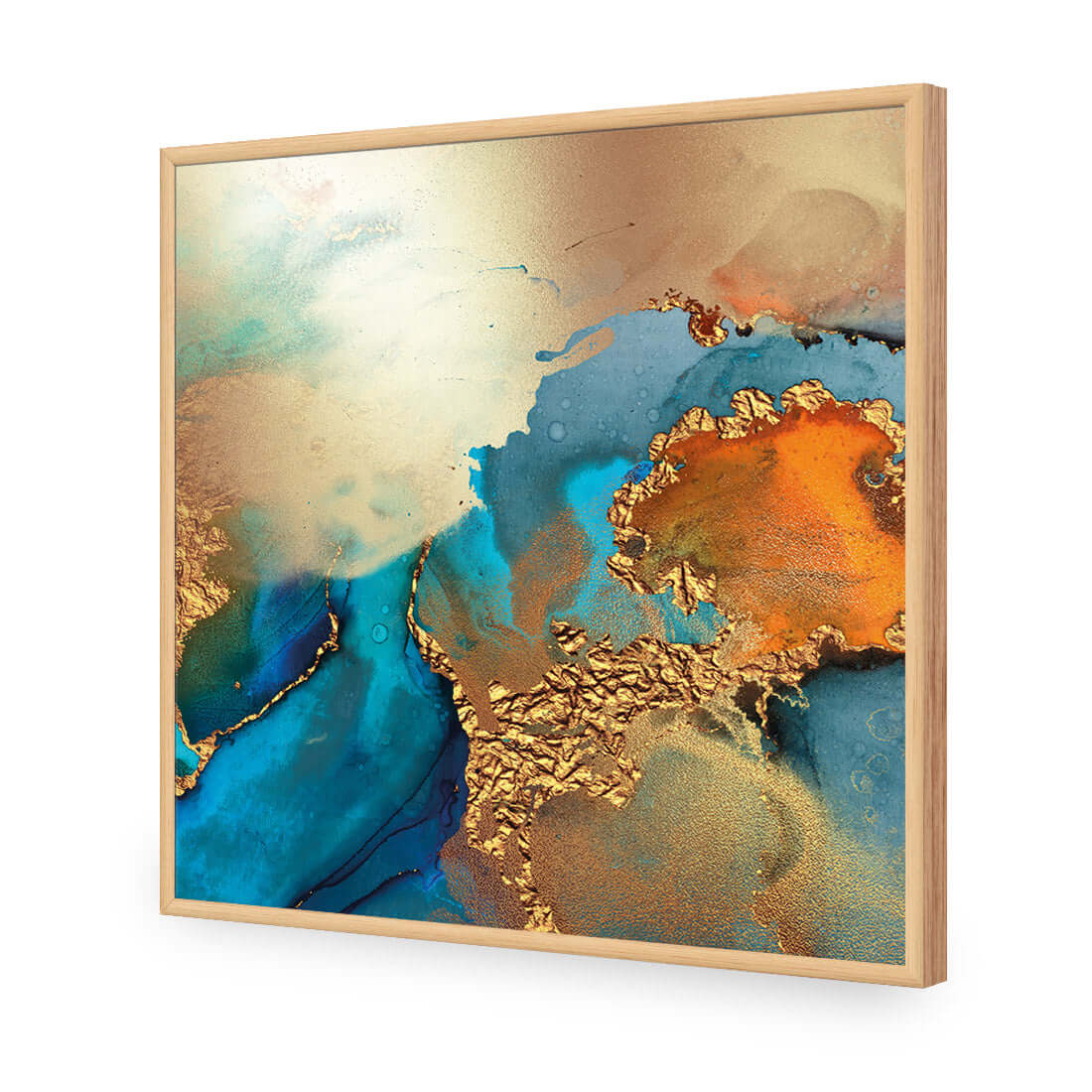 Copper Gold Quarry 2 - Wall Art Designs - 3634_AS_Q WAD_AP - 030 - EDG_37x37_S - 2538 - OAK