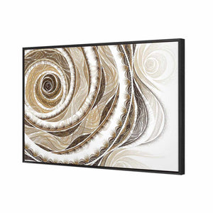 Copper Rose | Standard Canvas | Floating Frame | Black