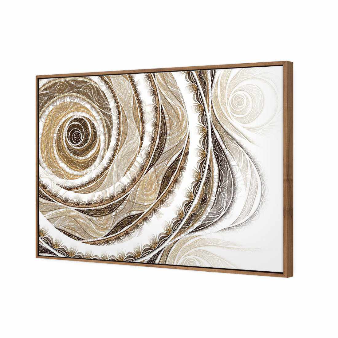 Copper Rose | Standard Canvas | Floating Frame | Natural