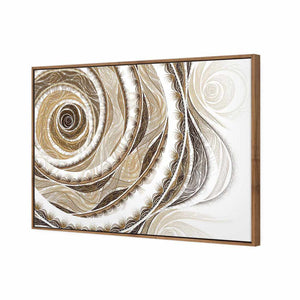 Copper Rose | Standard Canvas | Floating Frame | Natural