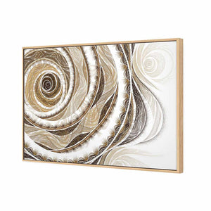 Copper Rose | Standard Canvas | Floating Frame | Oak