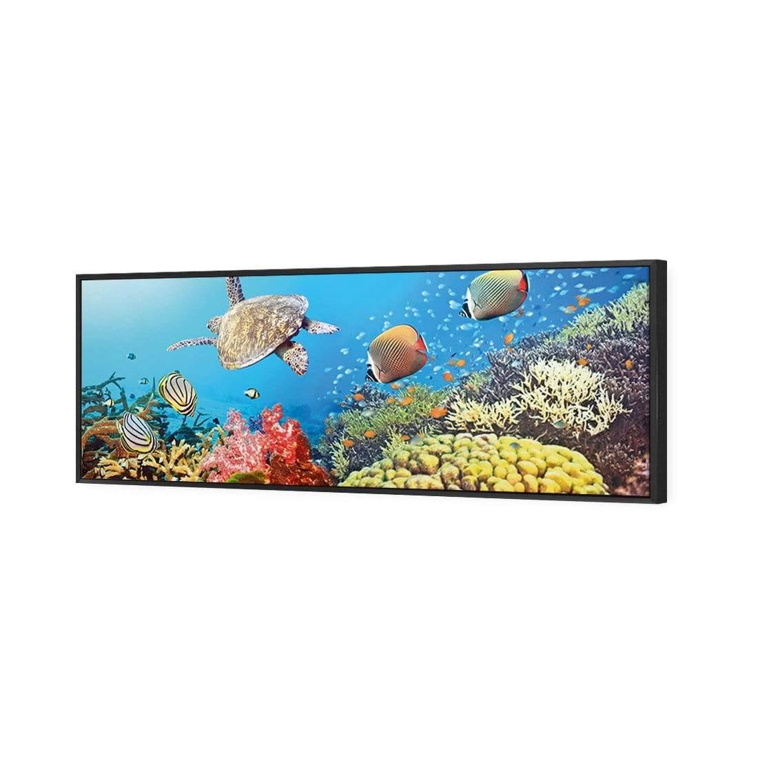 Coral Sea (Long) - Wall Art Designs - 1209_AL_H WAD_CP - MPY - 260 - M - S - S_60x20_S - 1550 - BLK