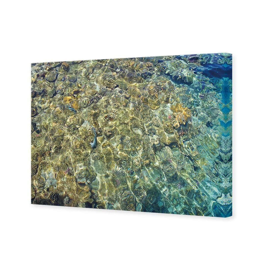 Coral Shallows | Classic Canvas | No Frame | Stretched Canvas