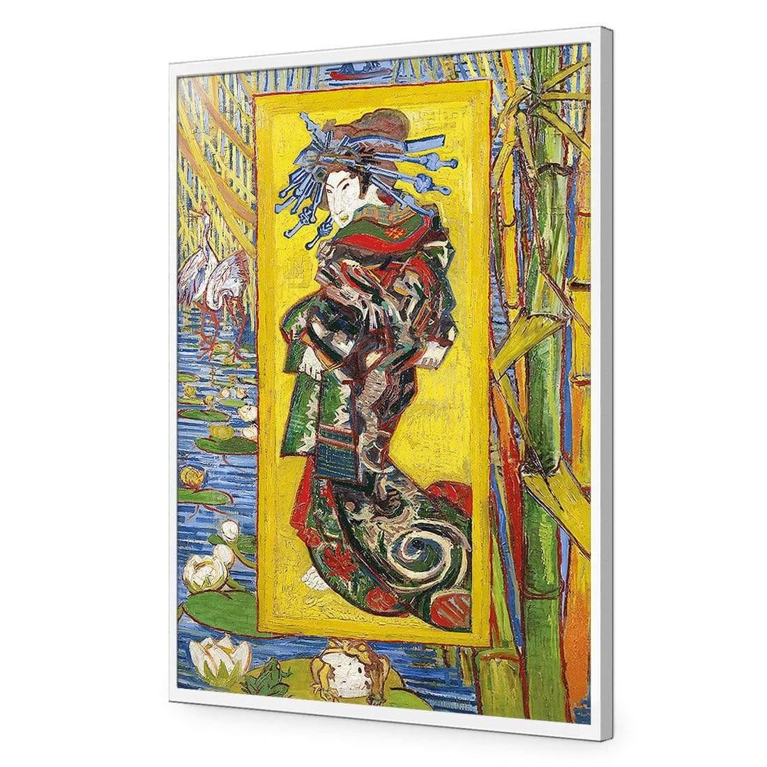 Courtesan After Eisen By Van Gogh - Wall Art Designs - 1699_AR_V WAD_AP - 030 - EDG_45x30_S - 2538 - WHT