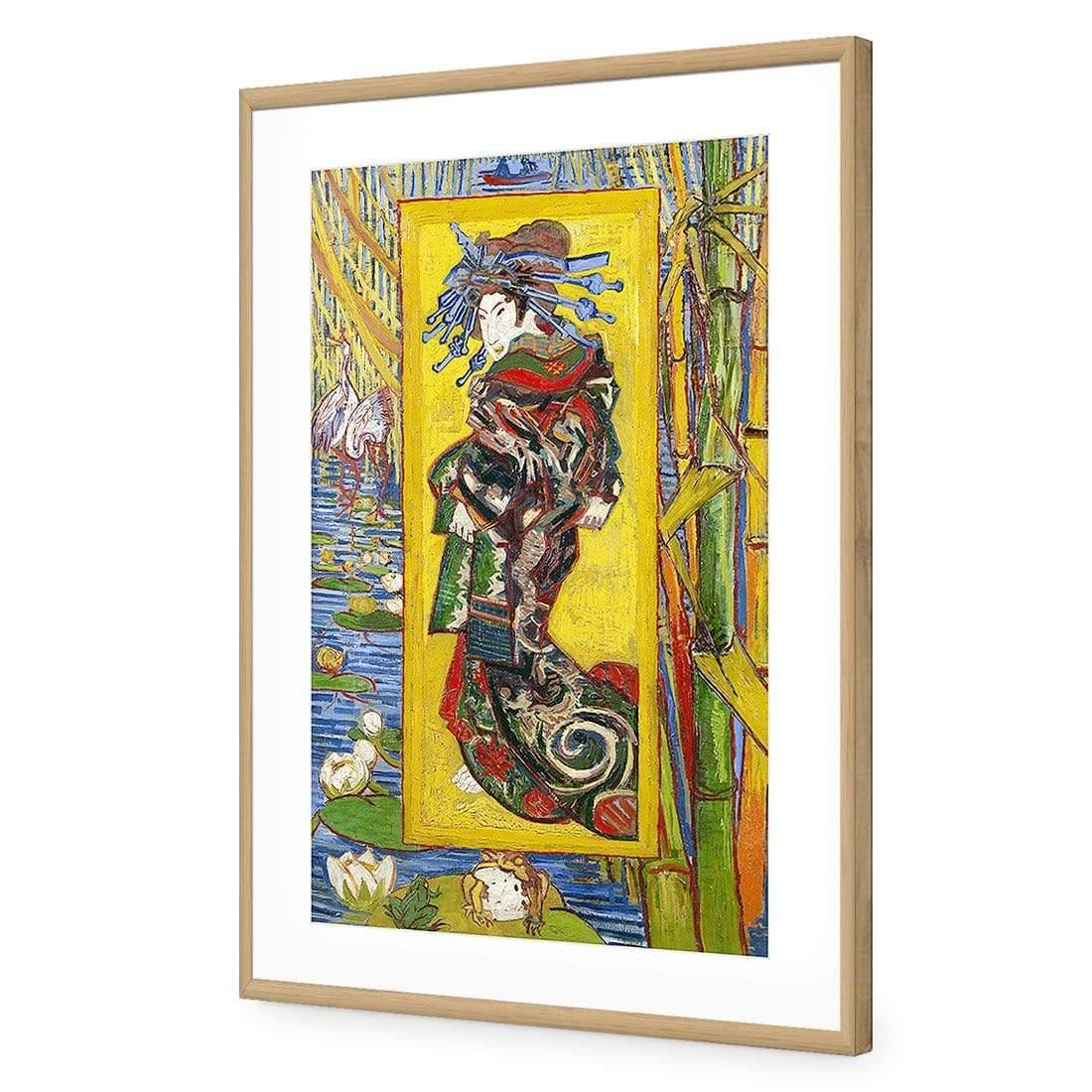 Courtesan After Eisen By Van Gogh - Wall Art Designs - 1699_AR_V WAD_AP - 030 - MAT_45x30_S - 2538 - OAK