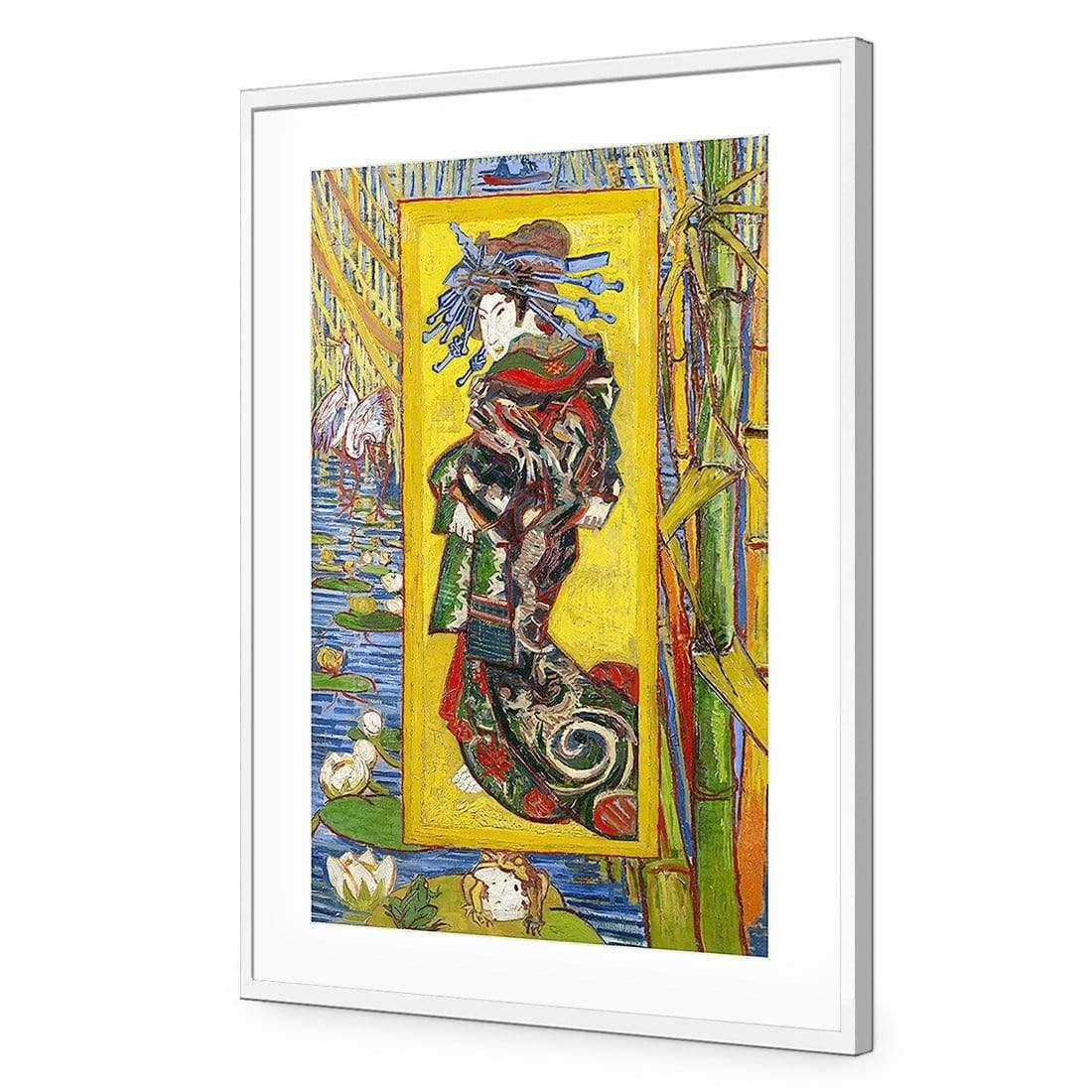 Courtesan After Eisen By Van Gogh - Wall Art Designs - 1699_AR_V WAD_AP - 030 - MAT_45x30_S - 2538 - WHT