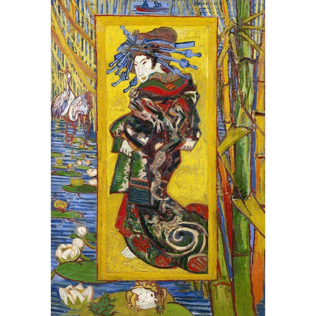 Courtesan After Eisen By Van Gogh - Wall Art Designs - 1699_AR_V WAD_CP - MPY - 260 - M - S - S_45x30_NONE