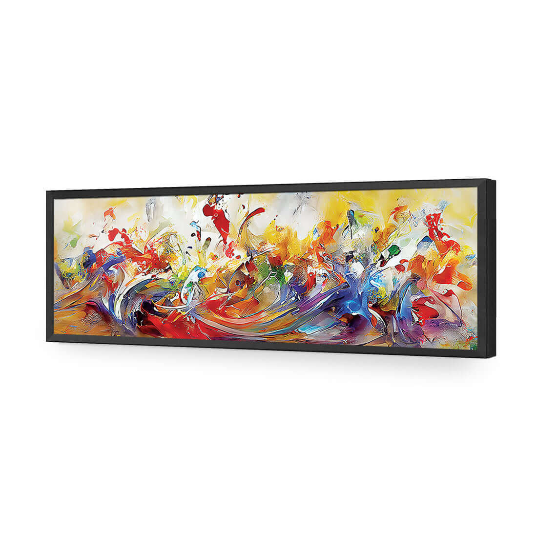 Crash of Colour 3 - Wall Art Designs - WB_100109_AL_H WAD_AP - 030 - EDG_90x30_S - 2538 - BLK