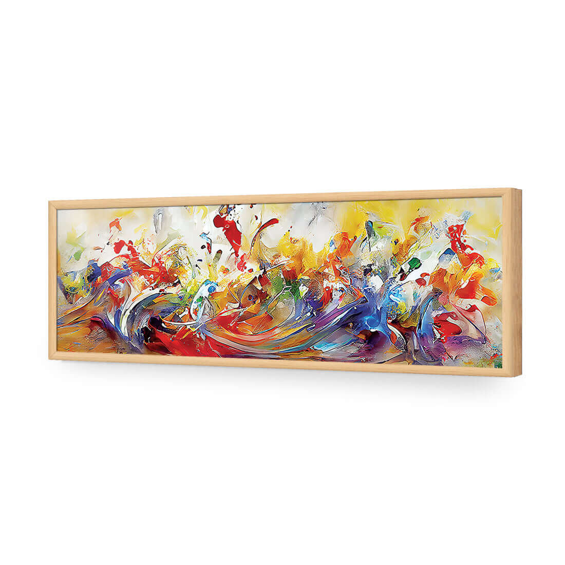 Crash of Colour 3 - Wall Art Designs - WB_100109_AL_H WAD_AP - 030 - EDG_90x30_S - 2538 - OAK