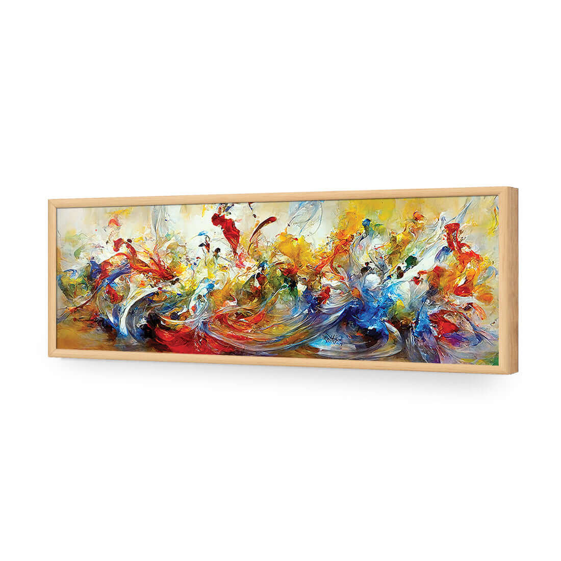 Crash of Colour 5 - Wall Art Designs - WB_100112_AL_H WAD_AP - 030 - EDG_90x30_S - 2538 - OAK