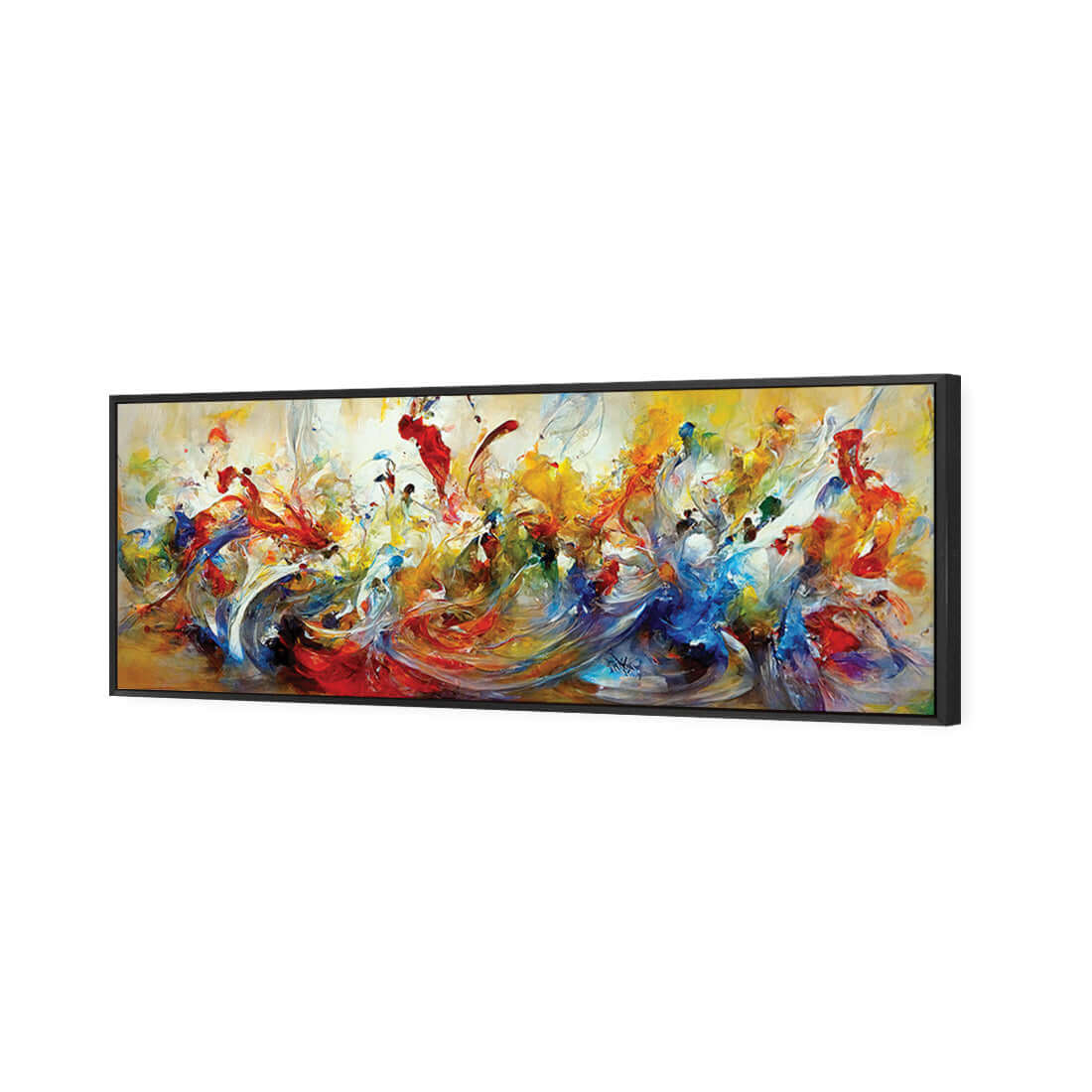 Crash of Colour 5 - Wall Art Designs - WB_100112_AL_H WAD_CP - MPY - 260 - M - S - S_60x20_S - 1550 - BLK