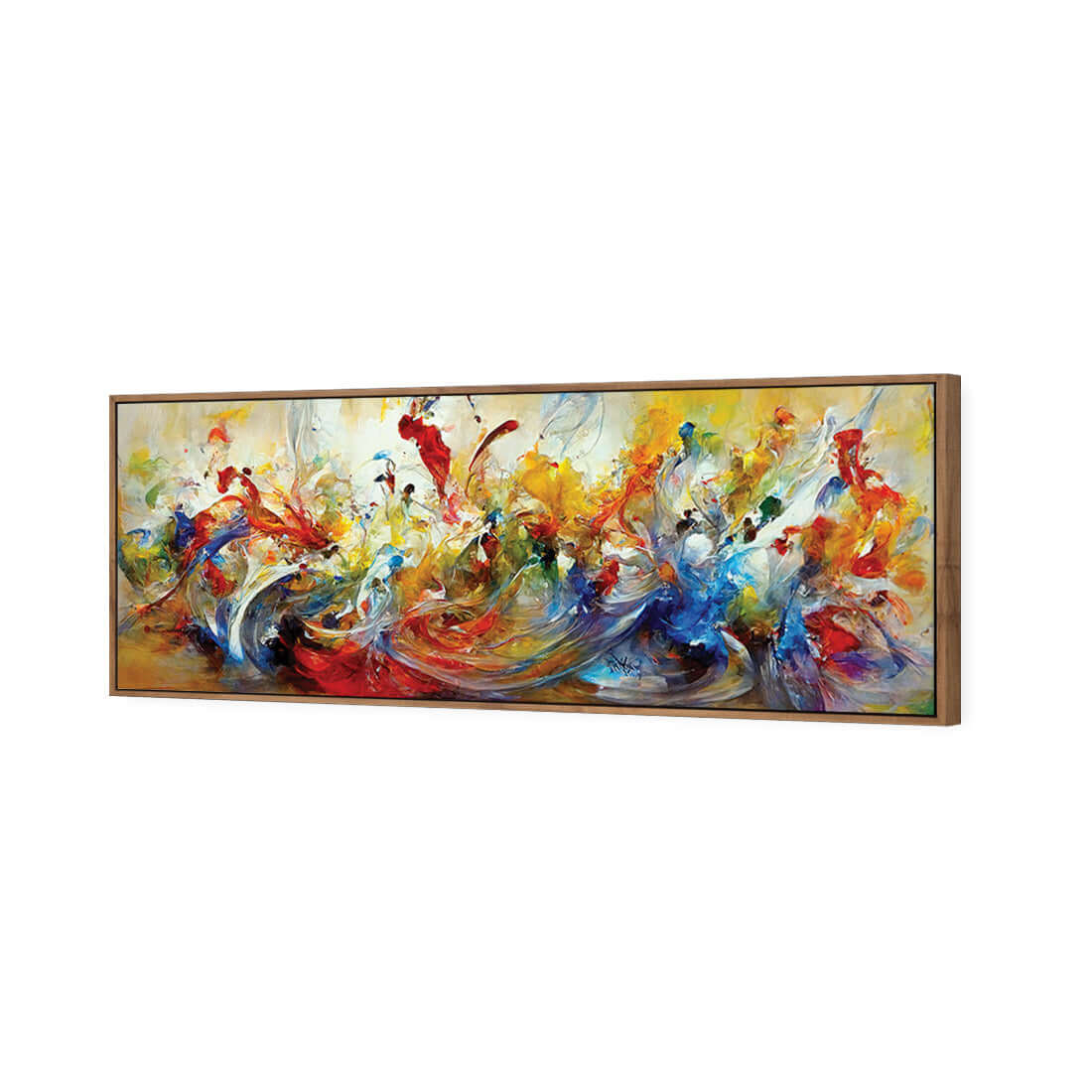 Crash of Colour 5 - Wall Art Designs - WB_100112_AL_H WAD_CP - MPY - 260 - M - S - S_60x20_S - 1550 - NAT