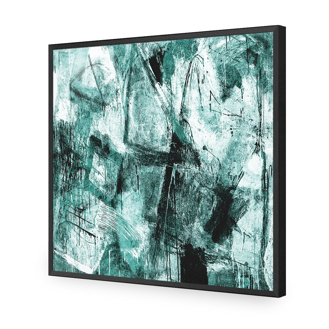 Craze of Aqua (square) - Wall Art Designs - 1732_DS_Q WAD_CP - MPY - 260 - M - S - S_37x37_NONE