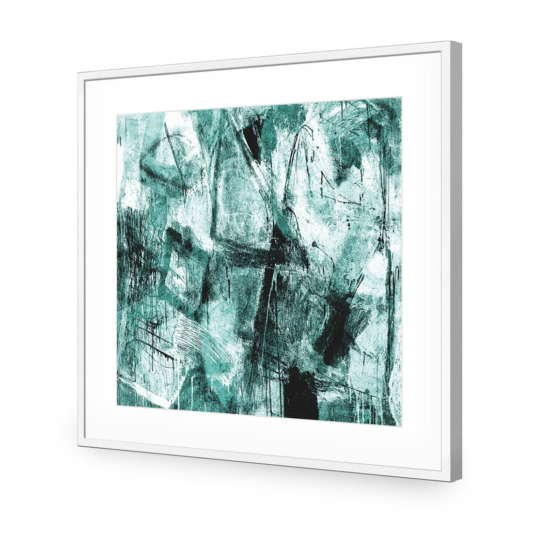 Craze of Aqua (square) - Wall Art Designs - 1732_DS_Q WAD_CP - MPY - 260 - M - S - S_37x37_NONE