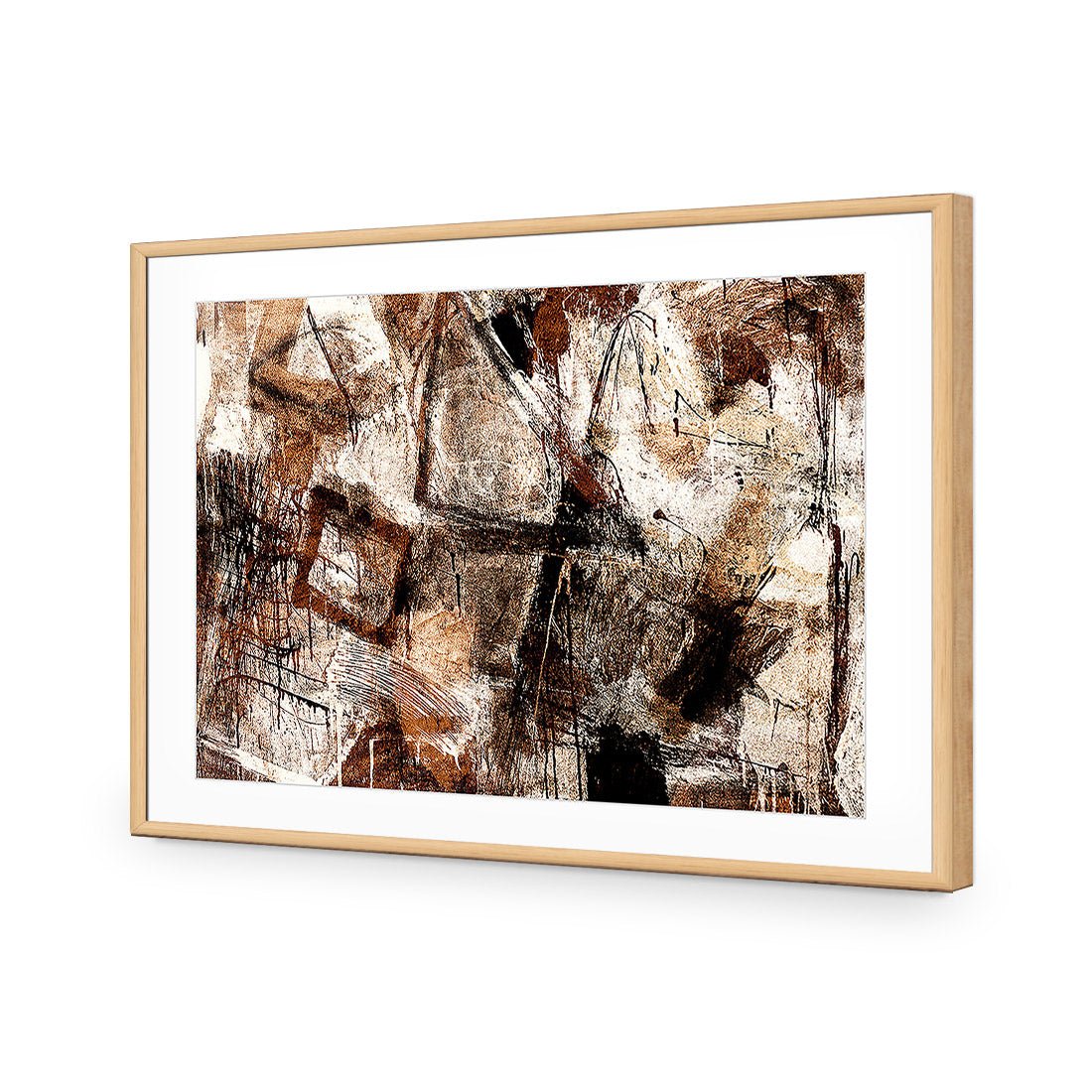 Craze of Brown - Wall Art Designs - 1732_AR_H WAD_AP - 030 - MAT_45x30_S - 2538 - OAK