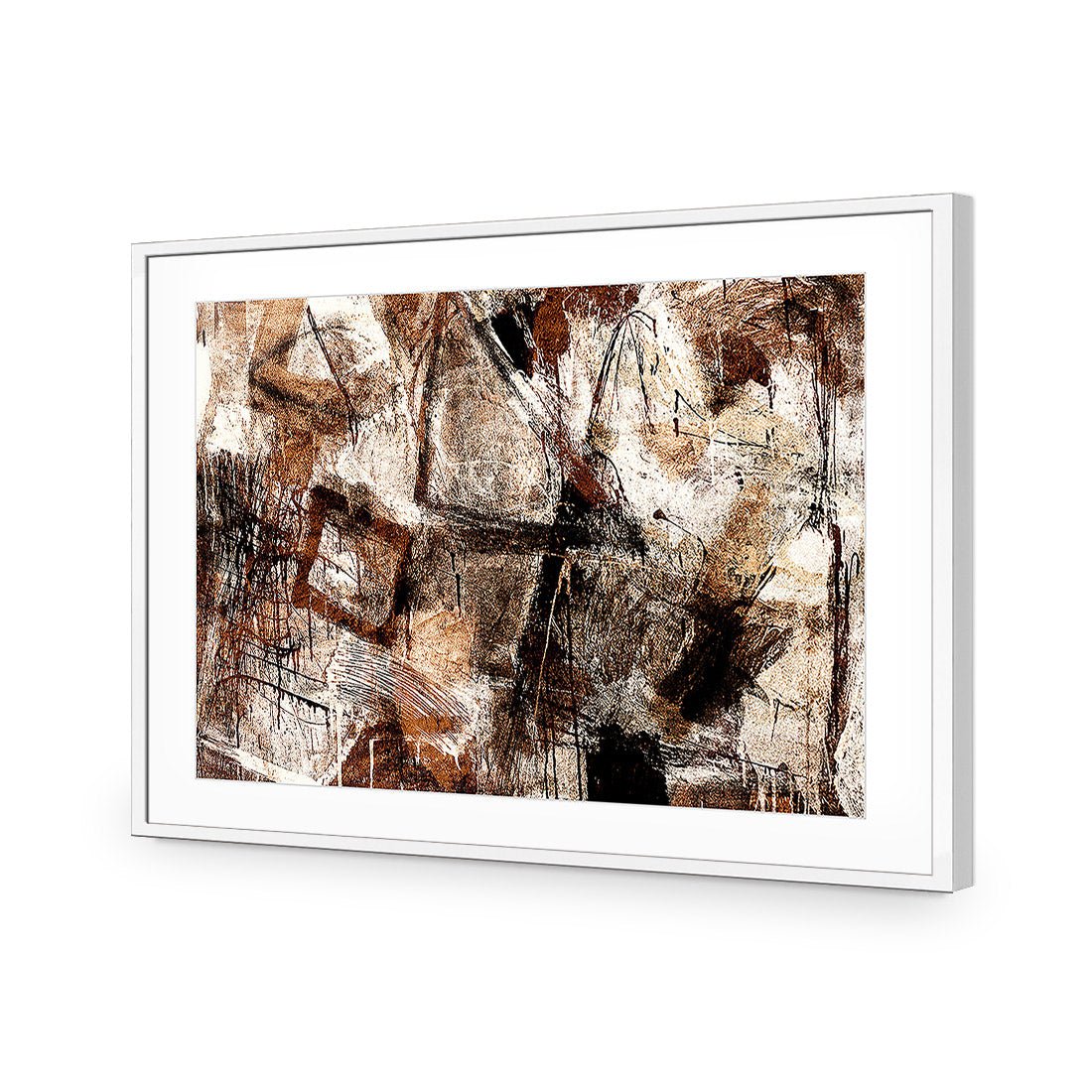 Craze of Brown - Wall Art Designs - 1732_AR_H WAD_AP - 030 - MAT_45x30_S - 2538 - WHT